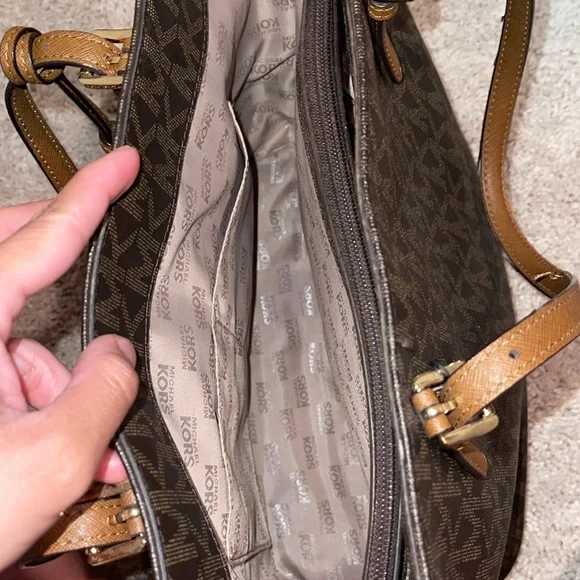 Brown Michael Kors Tote Bag